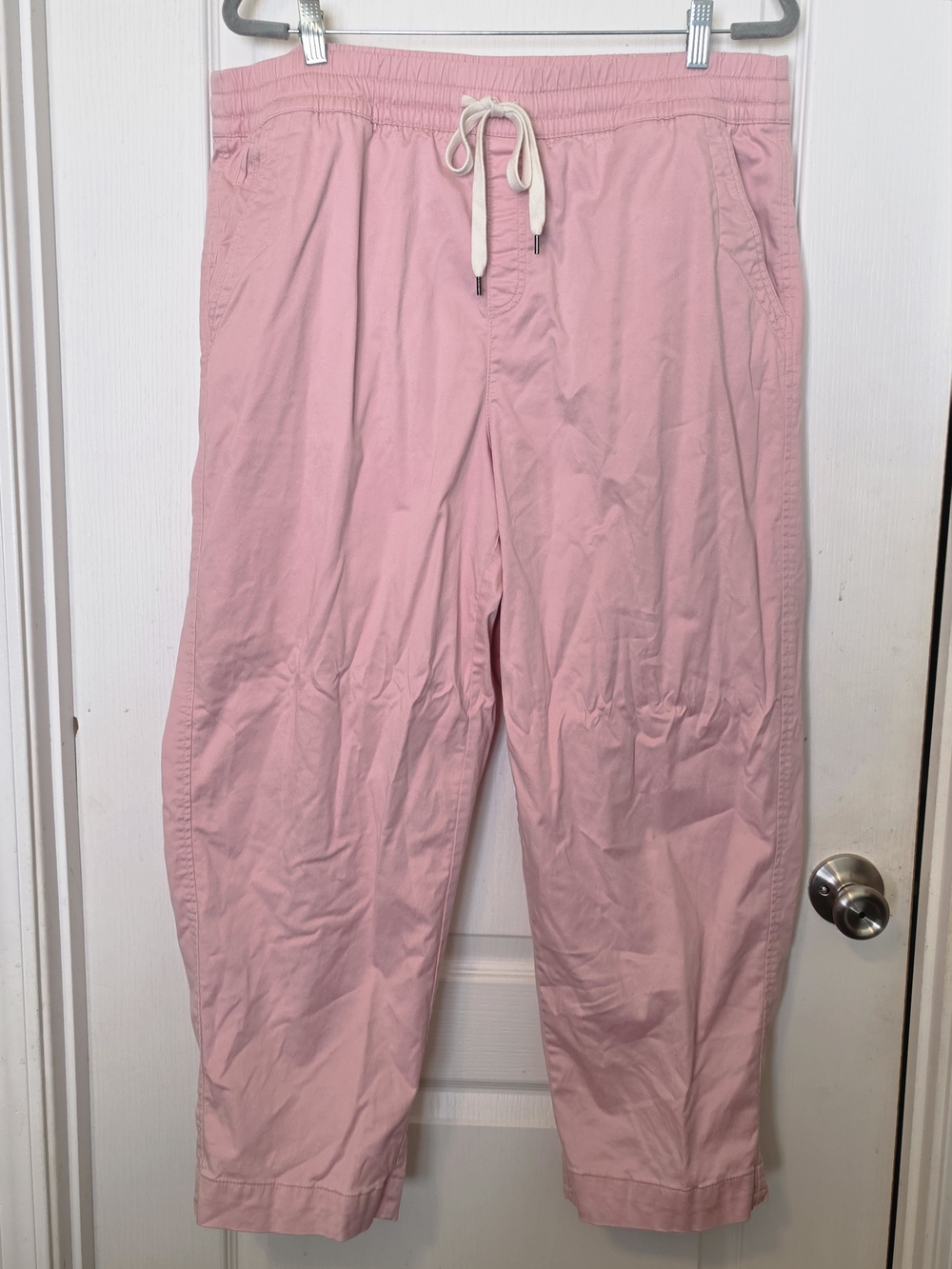 Lane Bryant Light Pink Drawstring Pants
